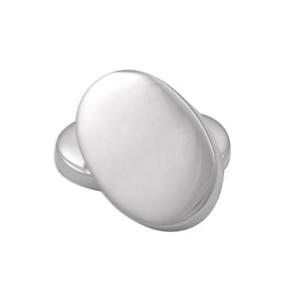 【送料無料】メンズアクセサリ&mdash;　スターリングシルバーカフリンクス925 sterling silver heavyweight doublesided oval cufflinks｜hokushin