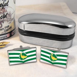 【送料無料】メンズアクセサリ―　ウィルトシャーフラグカフスボタンボックスwiltshire county flag cufflinks amp; box
