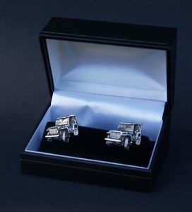 【送料無料】メンズアクセサリ―　ジープカフスボタンカーカフリンクピューターポストjeep cufflinks car cuff links gift boxed 3d pewter free uk post