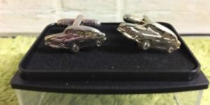 【送料無料】メンズアクセサリ―　ビンテージカーカフリンクスvintage car cufflinks