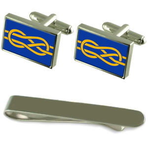【送料無料】メンズアクセサリ&mdash;　フラグシルバーカフスボタンタイクリップボックスセットfiav flag silver cufflinks tie clip box gift set｜hokushin