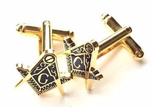 【送料無料】メンズアクセサリ―　エナメルカフリンクスボックスfreemason masonic crested enamel crested cufflinks n56 gift boxed
