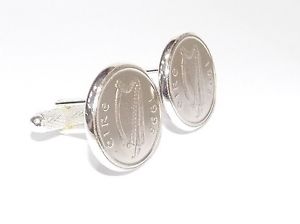 【送料無料】メンズアクセサリ―　アイルランドメンズカフリンクス1992 irish 5p quality mens cufflinks for 26th wedding anniversary