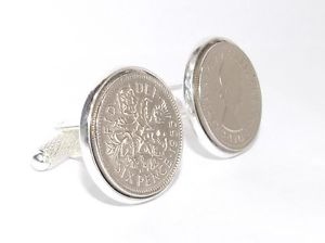 【送料無料】メンズアクセサリ― 60mensコインカフスリンクht60th birthday mens luxury coin cufflinks ht