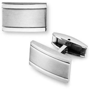 【送料無料】メンズアクセサリ―　クラシックカーブシルバーカフリンクスclassic curve silver cufflinks