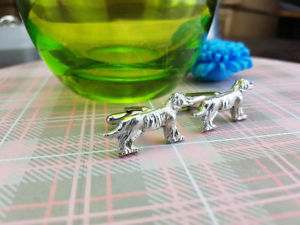 【送料無料】メンズアクセサリ―　スプリンガースパニエルカフスリンクspringer spaniel dog cufflinks