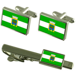 【送料無料】メンズアクセサリ&mdash;　チェコカフスボタンタイクリップボックスセットjablonec nad nisou city czech republic flag cufflinks tie clip box gift set｜hokushin