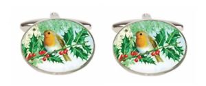 【送料無料】メンズアクセサリ&mdash;　ノベルティーロビンカフリンクスnovelty robin cufflinks｜hokushin