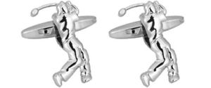 【送料無料】メンズアクセサリ&mdash;　ゴルフカフリンクスnovelty golf 3d cutout cufflinks｜hokushin