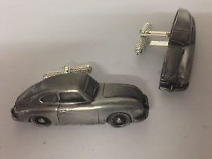 【送料無料】メンズアクセサリ―　ポルシェ356aクラシックカーシロメカフスリンクref183porsche 356a classic car pewter effect cufflinks ref183 13,476円
