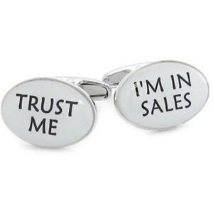 【送料無料】メンズアクセサリ―　カフスリンクtrust me, im in s cufflinks 13,476円