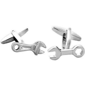 【送料無料】メンズアクセサリ— スパナレンチカフリンクスspanner wrench cufflinks|hokushin