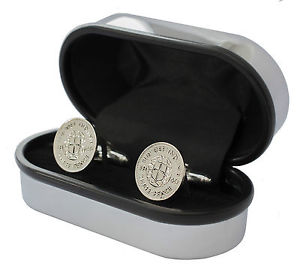 【送料無料】メンズアクセサリ― luxurythree pence cufflinks choice of date19201944birthday presentluxury silver three pence cufflinks choice of date 19201