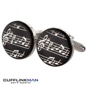 【送料無料】メンズアクセサリ―　メロディカフリンクスmarvellous melody music cufflinks