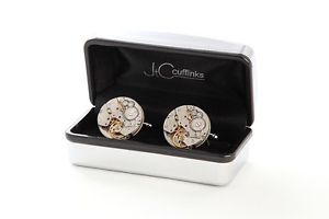 【送料無料】メンズアクセサリ&mdash;　メンズカフスボタンビンテージレトロメンズウォッチmens cufflinks amp; boxed vintage retro 20mm steampunk watch movement mens gift｜hokushin