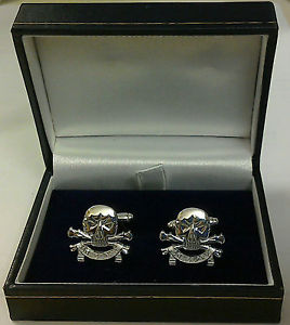 【送料無料】メンズアクセサリ&mdash;　カフスボタンホワイトメタルmilitary cufflinks white metal 1721st lancers｜hokushin