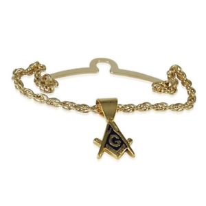 【貨物輸送無料】メンズ添え物― タイチェーンゴールドメーカーダイレクトmasonic tie chain gold manufacturers direct pricing