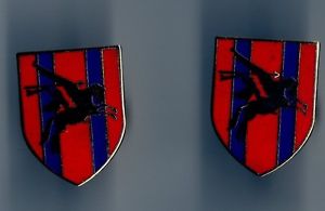 【送料無料】メンズアクセサリ— カフスリンク9paraエンジニアmilitary cuff links enamel 9 para royal engineers|hokushin