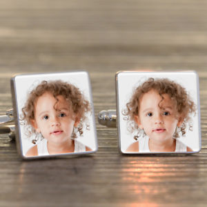 【送料無料】メンズアクセサリ— パーソナライズフォトカフリンクスバレンタインpersonalised photo cufflinks birthday wedding fathers dad valentine anniversary|hokushin