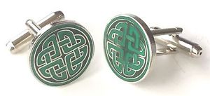 【送料無料】メンズアクセサリ&mdash;　ケルトエナメルカフスリンクn231celtic design enamel crested cufflinks n231 gift boxed｜hokushin