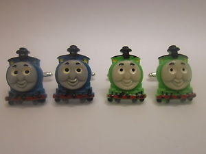 【送料無料】メンズアクセサリ— トーマスタンクエンジンパーシーカフスボタンプレゼンテーションボックスthomas the tank engine or percy cufflinks presentation box|hokushin