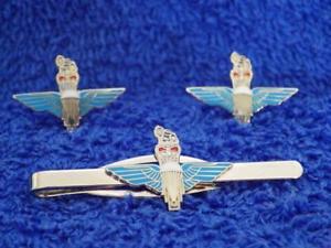 【送料無料】メンズアクセサリ― parachute regimentparascuff link and tie gripclip giftsetparachute regiment  paras  cuff link and tie grip  clip gift set