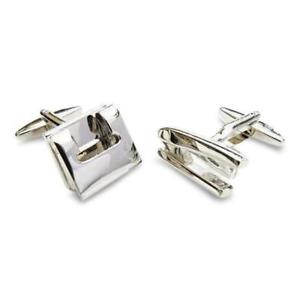 【送料無料】メンズアクセサリ―　ステープラーパンチカフリンクスstapler amp; hole punch cufflinks