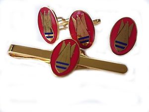 【送料無料】メンズアクセサリ&mdash;　ロイヤルエンジニアカフスボタンバッジネクタイクリップセット33 eod royal engineers cufflinks, badge, tie clip military gift set｜hokushin