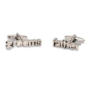 【貨物輸送無料】メンズ佩び物― カフリンクスgrooms father cutout cufflinks