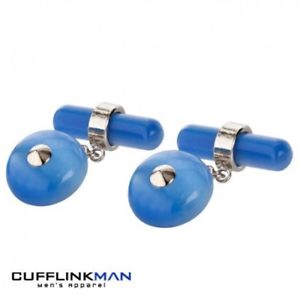 【送料無料】メンズアクセサリ― カフリンクスblue fixation cufflinks