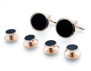 【送料無料】メンズアクセサリ— ローズゴールドシャツスタッドカフスボタンドレススタッドセットrose gold shirt studs amp; cufflinks set stones mop dress stud set tudexo|hokushin