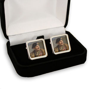 【送料無料】メンズアクセサリ―　フィールドバーナードモントゴメリーメンズカフスボタンfield marshal bernard montgomery men’s cufflinks gift engraving