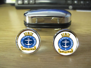 【送料無料】メンズアクセサリ&mdash;　カフスボタンイメージsea cadet corps cufflinks image blurred to prevent web theft｜hokushin