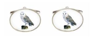 【送料無料】メンズアクセサリ―　フクロウカフリンクスowl cufflinks