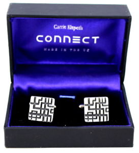 【送料無料】メンズアクセサリ&mdash;　キャリーメタルカフスボタンクリスマスcarrie elspeth metal cufflinks birthday fathers day graduation christmas gift｜hokushin