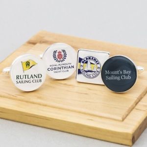 【送料無料】メンズアクセサリ&mdash;　ヨットクラブカフリンクスパーソナライズsailing club cufflinks personalised｜hokushin