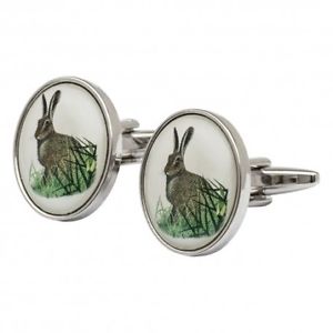 【送料無料】メンズアクセサリ―　カフリンクスhare cufflinks