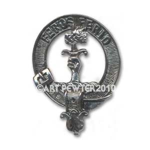 【送料無料】メンズアクセサリ―　アートピューターチショルムカフリンクススコットランドart pewter chisholm clan crest cufflinks cclc12 scottish