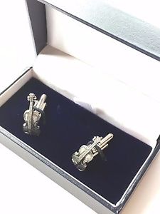 【貨物輸送無料】メンズ佩び物― バイオリンピューターカフスボタンボックスviolin hand made pewter cufflinks n278 gift boxed
