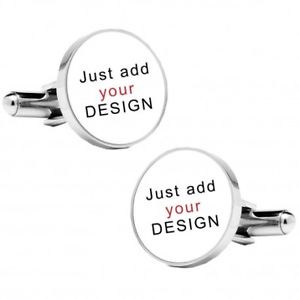 【送料無料】メンズアクセサリ― デザインカフリンクスロゴカフスボタンパーソナライズラウンドカフリンクスany design cufflinks logo cufflinks personalised round cufflinks