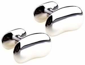 【送料無料】メンズアクセサリ―　cufflinks directビーンmensカフスリンクstunning silver bean design mens wedding gift cuff links by cufflinks direct