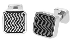 【送料無料】メンズアクセサリ&mdash;　ジグザグjoop herren manschettenknpfe edelstahl silber zigzag jpcf10321a000｜hokushin