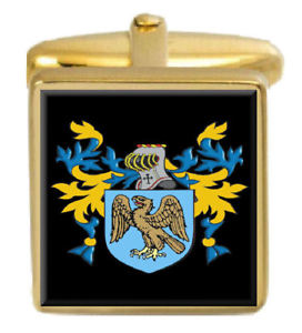 【送料無料】メンズアクセサリ&mdash;　イングランドカフスボタンボックスコートberryman england family crest surname coat of arms gold cufflinks engraved box｜hokushin