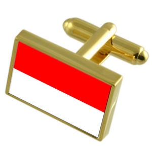 【送料無料】メンズアクセサリ― ウィーンオーストリアゴールドフラッグカフスボタンボックスvienna austria gold flag cufflinks engraved box