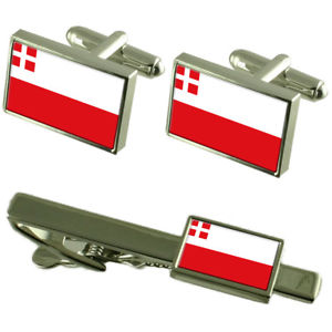 【送料無料】メンズアクセサリ―　ユトレヒトカフスボタンタイクリップマッチングボックスセットutrecht flag cufflinks tie clip matching box gift set