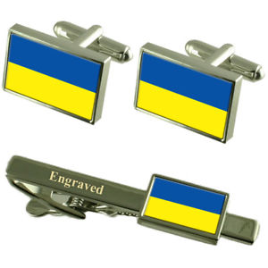 【送料無料】メンズアクセサリ&mdash;　オーストリアカフスボタンタイクリップマッチングボックスlower austria flag cufflinks engraved tie clip matching box set｜hokushin