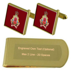 【送料無料】メンズアクセサリ―　ロイヤルジブラルタルマネークリップボックスarmy the royal gibraltar regiment engraved money clip box set