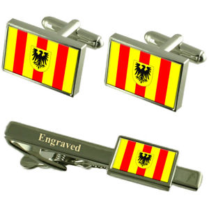 【送料無料】メンズアクセサリ― ベルギーカフスボタンタイクリップセットmechelen city belgium flag cufflinks engraved tie clip set