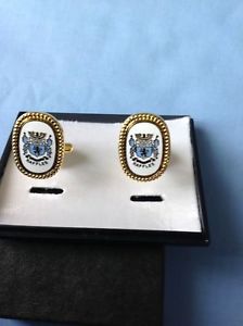 【送料無料】メンズアクセサリ―　ラッフルズカフリンクスrare raffles cufflinks