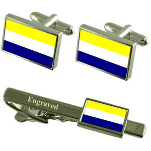 【送料無料】メンズアクセサリ―　エクアドルカフスボタンタイクリップセットdaule city ecuador flag cufflinks engraved tie clip set